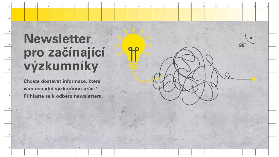 Newsletter pro zač&iacute;naj&iacute;c&iacute; v&yacute;zkumn&iacute;ky